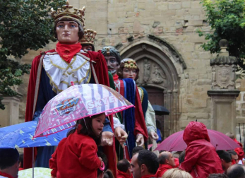 Imágenes del primer días de fiestas de Viana.