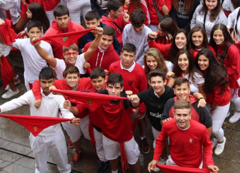 Imágenes del primer días de fiestas de Viana.