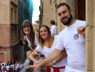 Imágenes del primer días de fiestas de Viana.