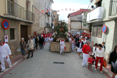 Fotos de la procesión de la Virgen de la Barda en fiestas de Fitero 2017.