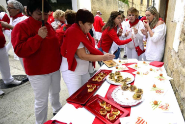 Imágenes de este acto en el sexto día de las fiestas de 2017.