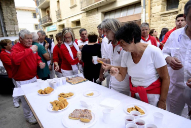 Imágenes de este acto en el sexto día de las fiestas de 2017.