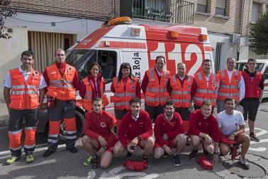 Cruz Roja realizó 18 atenciones, ocho por la mañana y otras 10 por la tarde, aunque ninguna revistió gravedad