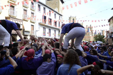 Fotos de las fiestas patronales en Olite en honor a la Exaltación de la Santa Cruz.