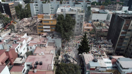 Galería de fotos del terremoto de 7,1 en la Ciudad de México