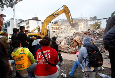 Galería de fotos del terremoto de 7,1 en la Ciudad de México