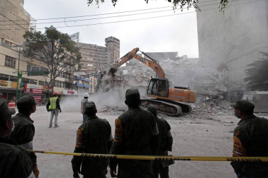 Galería de fotos del terremoto de 7,1 en la Ciudad de México
