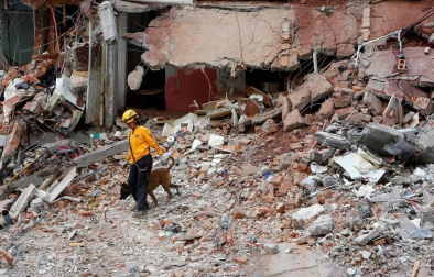 Galería de fotos del terremoto de 7,1 en la Ciudad de México