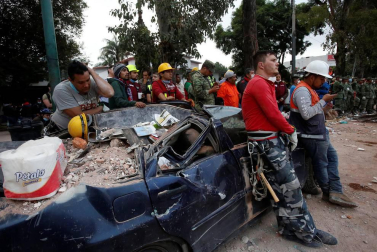 Galería de fotos del terremoto de 7,1 en la Ciudad de México