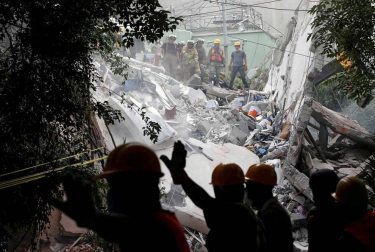 Galería de fotos del terremoto de 7,1 en la Ciudad de México