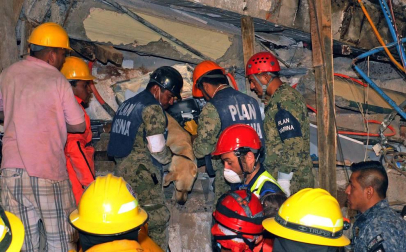 Galería de fotos del terremoto de 7,1 en la Ciudad de México