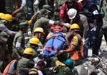 Galería de fotos del terremoto de 7,1 en la Ciudad de México