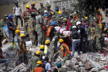 Galería de fotos del terremoto de 7,1 en la Ciudad de México