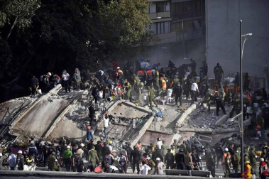 Galería de fotos del terremoto de 7,1 en la Ciudad de México