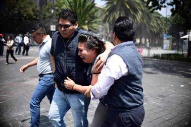 Galería de fotos del terremoto de 7,1 en la Ciudad de México