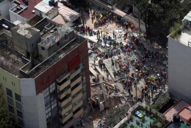 Galería de fotos del terremoto de 7,1 en la Ciudad de México