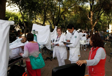 Galería de fotos del terremoto de 7,1 en la Ciudad de México