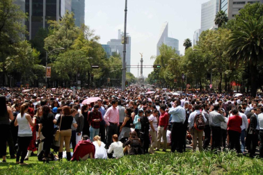 Galería de fotos del terremoto de 7,1 en la Ciudad de México