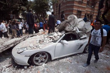 Galería de fotos del terremoto de 7,1 en la Ciudad de México