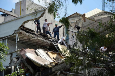 Galería de fotos del terremoto de 7,1 en la Ciudad de México