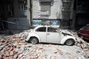 Galería de fotos del terremoto de 7,1 en la Ciudad de México