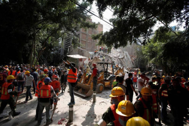 Galería de fotos del terremoto de 7,1 en la Ciudad de México