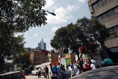 Galería de fotos del terremoto de 7,1 en la Ciudad de México