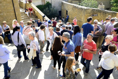 El público probó las variedades de cuatro productores y se hizo una exhibición del método tradicional 'Kirikoketa'