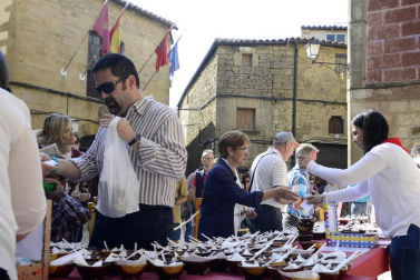 El público probó las variedades de cuatro productores y se hizo una exhibición del método tradicional 'Kirikoketa'