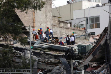 Galería de fotos del terremoto de 7,1 en la Ciudad de México