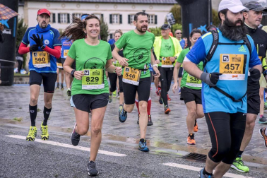 Galería de imágenes de la carrera celebrada este domingo en el recorrido del Camino de Santiago.
