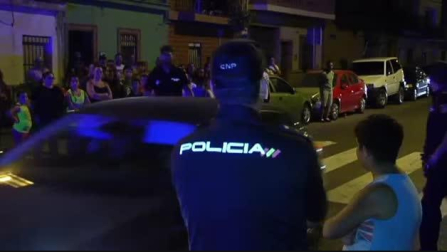 Restos humanos bajo un bloque de hormigón en Sevilla