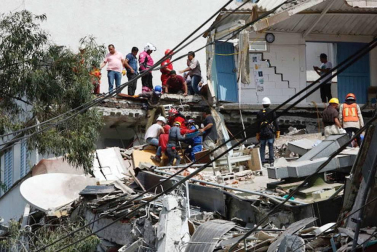 Galería de fotos del terremoto de 7,1 en la Ciudad de México