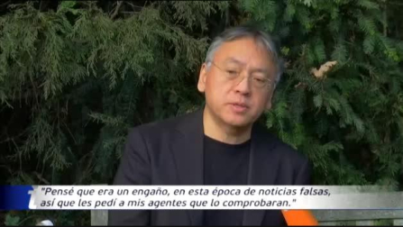 Kazuo Ishiguro, Premio Nobel de Literatura 2017