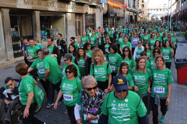La II Marcha Contra el Cáncer de Tudela alcanza los 3.500 inscritos
