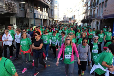 La II Marcha Contra el Cáncer de Tudela alcanza los 3.500 inscritos