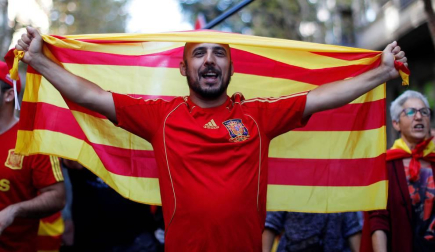 El lema de la manifestación convocada por Societat Civil Catalana es "¡Basta! Recuperemos la sensatez"