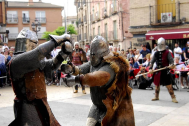 Este pasado domingo, 15 de octubre, se celebró en Marcilla la sexta edición de su Fiesta Medieval y su feria de ganado bovino exótico. Según el Ayuntamiento de la localidad, esta recibió más visitantes que nunca