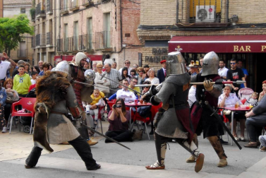 Este pasado domingo, 15 de octubre, se celebró en Marcilla la sexta edición de su Fiesta Medieval y su feria de ganado bovino exótico. Según el Ayuntamiento de la localidad, esta recibió más visitantes que nunca
