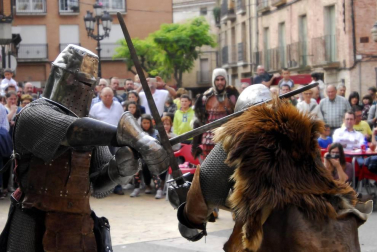 Este pasado domingo, 15 de octubre, se celebró en Marcilla la sexta edición de su Fiesta Medieval y su feria de ganado bovino exótico. Según el Ayuntamiento de la localidad, esta recibió más visitantes que nunca