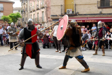 Este pasado domingo, 15 de octubre, se celebró en Marcilla la sexta edición de su Fiesta Medieval y su feria de ganado bovino exótico. Según el Ayuntamiento de la localidad, esta recibió más visitantes que nunca