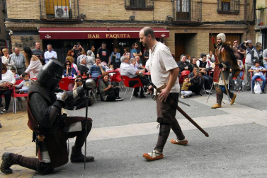 Este pasado domingo, 15 de octubre, se celebró en Marcilla la sexta edición de su Fiesta Medieval y su feria de ganado bovino exótico. Según el Ayuntamiento de la localidad, esta recibió más visitantes que nunca