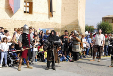 Este pasado domingo, 15 de octubre, se celebró en Marcilla la sexta edición de su Fiesta Medieval y su feria de ganado bovino exótico. Según el Ayuntamiento de la localidad, esta recibió más visitantes que nunca