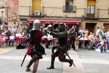 Este pasado domingo, 15 de octubre, se celebró en Marcilla la sexta edición de su Fiesta Medieval y su feria de ganado bovino exótico. Según el Ayuntamiento de la localidad, esta recibió más visitantes que nunca
