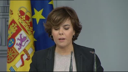 Sáenz de Santamaría: "No era tan difícil decir sí o no"
