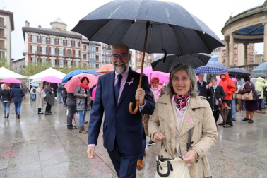 La Plaza del Castillo de Pamplona acogió este sábado 21 de octubre de 2017 el acto organizado por Saray.