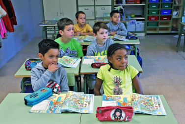Escolares del CP Lorenzo Goicoa