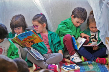 Escolares del CP Lorenzo Goicoa