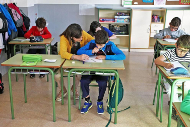 Escolares del CP Lorenzo Goicoa