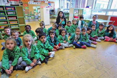 Escolares del CP Lorenzo Goicoa